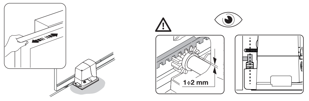 ROX – krumpliastiebio ir 1–2 mm tarpo patikra per visą eigą ROX – krumpliastiebio ir 1–2 mm tarpo patikra per visą eigą