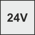 24 V dvivėrių vartų pavaros