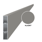 Pilka, RAL 9007, lygi