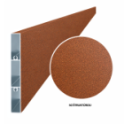 Rūdžių spalvos „Corten“ išvaizda