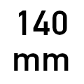 Ratukai, Ø 140 mm