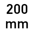 Ratukai, Ø 200 mm