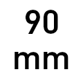 Ratukai, Ø 90 mm