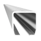 Nerūdijančiojo plieno C profilis – Inox