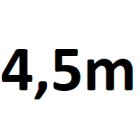 Pravažiavimo plotis iki 4,5 m