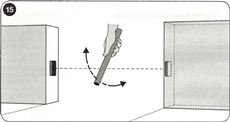 11. Patikrinkite fotoelementų veikimą. Jei kyla problemų, vadovaukitės trikčių šalinimo instrukcijomis 11. Patikrinkite fotoelementų veikimą. Jei kyla problemų, vadovaukitės trikčių šalinimo instrukcijomis