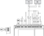 MC424L prijungimas su budėjimo režimu MC424L prijungimas su budėjimo režimu
