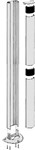 MOCF2 stulpelio montavimas