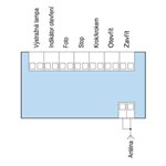 NICE Robus 1000 pavaros prijungimo schema NICE Robus 1000 pavaros prijungimo schema
