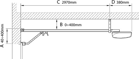 NICE Spinbus parengiamieji montavimo darbai 1/3 NICE Spinbus parengiamieji montavimo darbai 1/3
