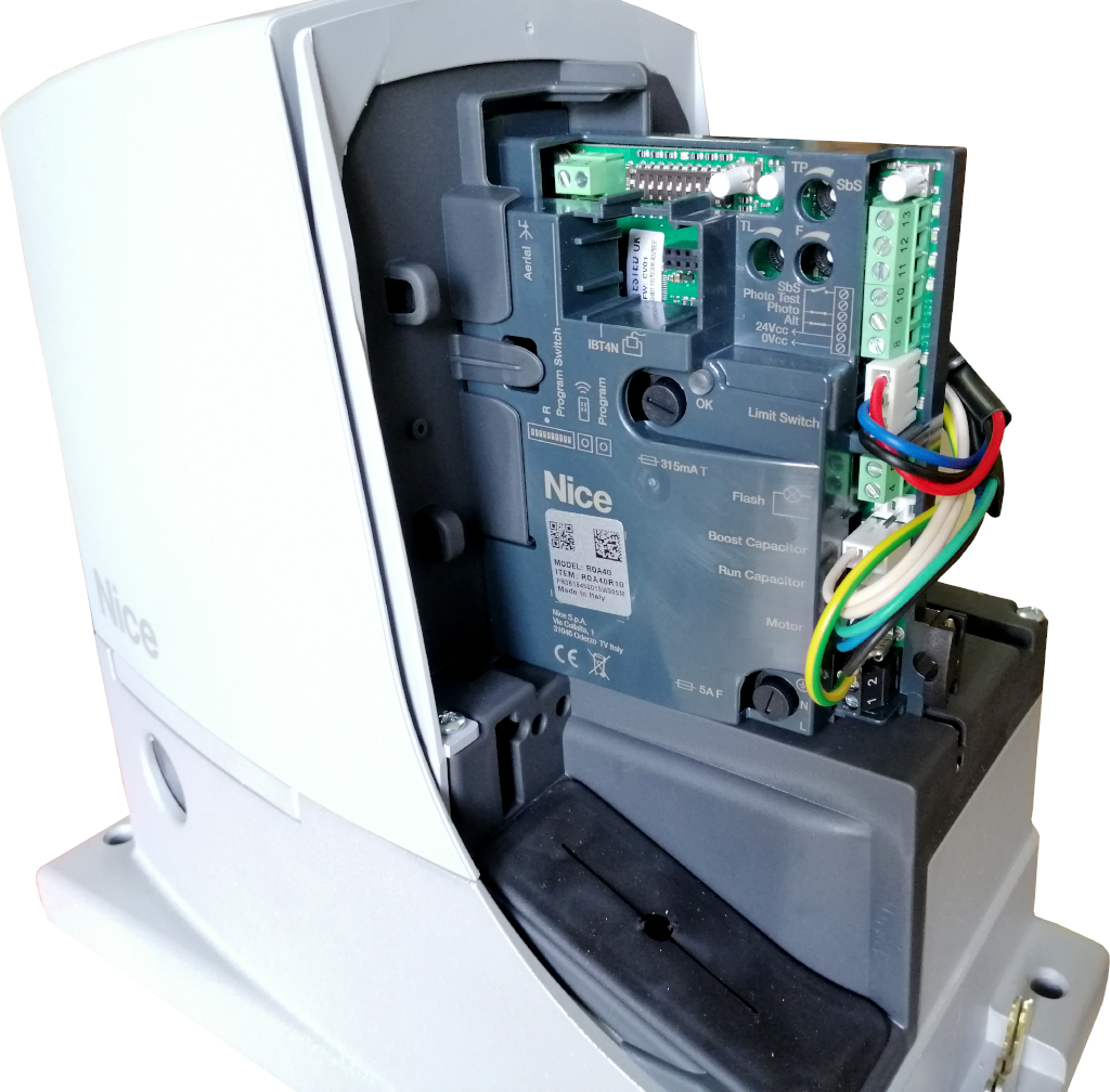 Naujas valdymo blokas NICE ROA40R10 Naujas valdymo blokas NICE ROA40R10