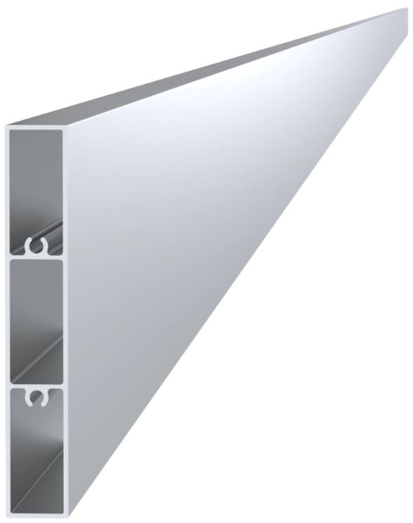 Aliuminio lamelė 100 × 16 mm